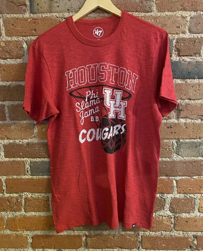 Houston Cougars Scrum Tee - 47 Brand