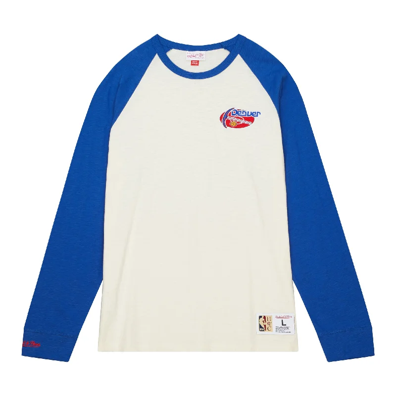 Nuggets Retro Gold Pan L/S Slub Tee