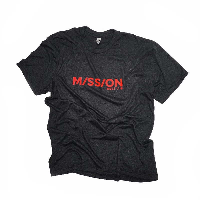 Mission Shirt, Black / Red