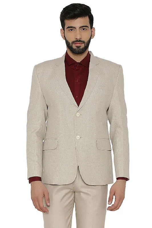 Linen Beige Blazer