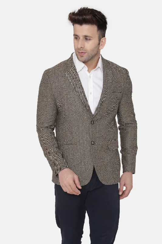 Tweed Brown Blazer