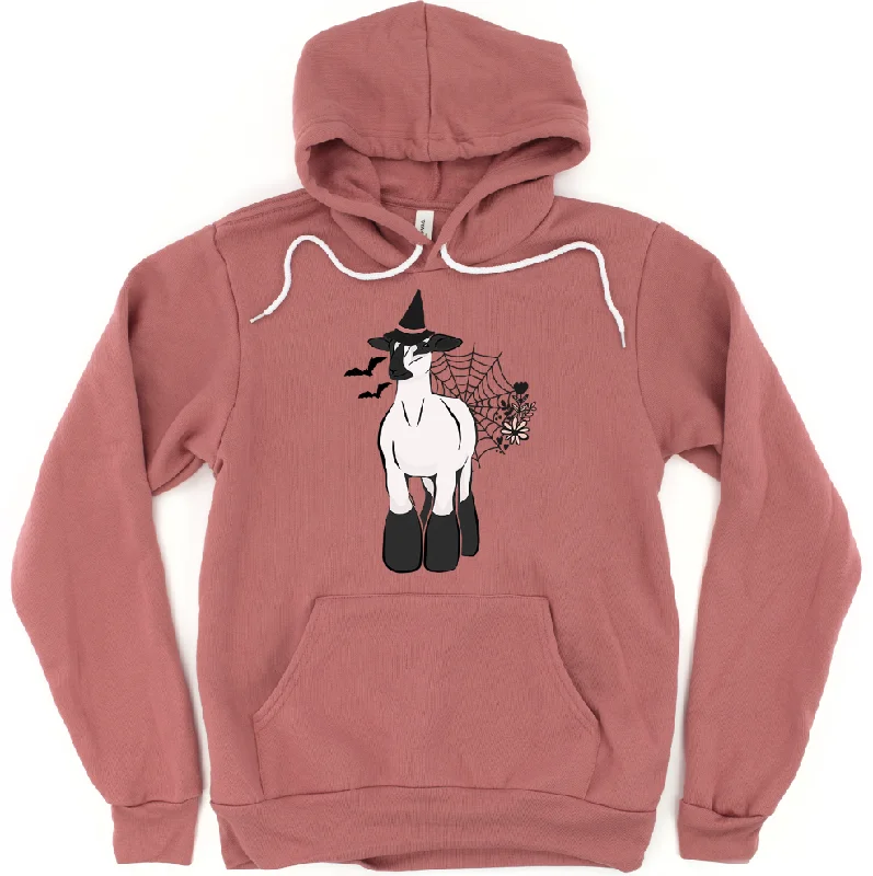 Floral Witch Lamb Hoodie (S-3XL) Unisex - Multiple Colors!