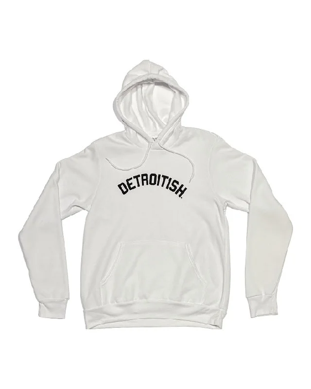 Ink Detroit Detroitish Pullover Hoodie - White