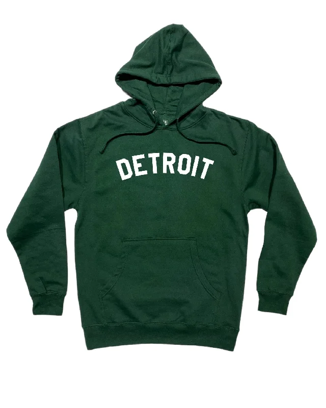 Ink Detroit - Forest Green Hoodie