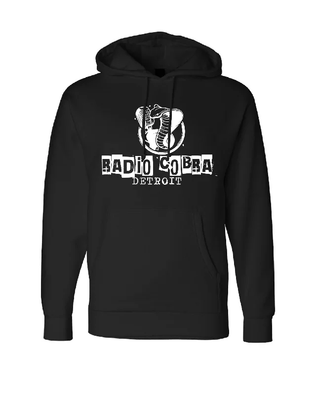 Ink Detroit - Radio Cobra Heavyweight Hoodie - Black