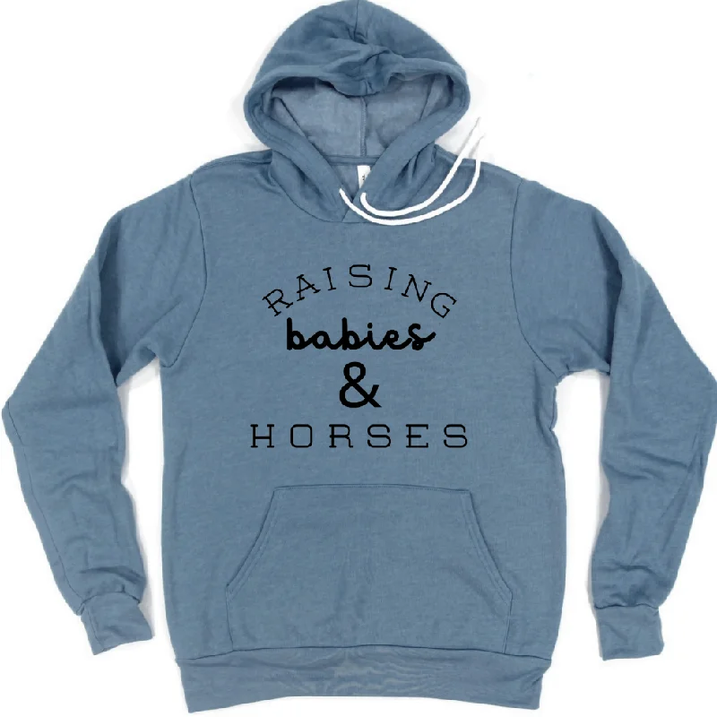 Raising Babies & Horses Hoodie (S-3XL) Unisex - Multiple Colors!