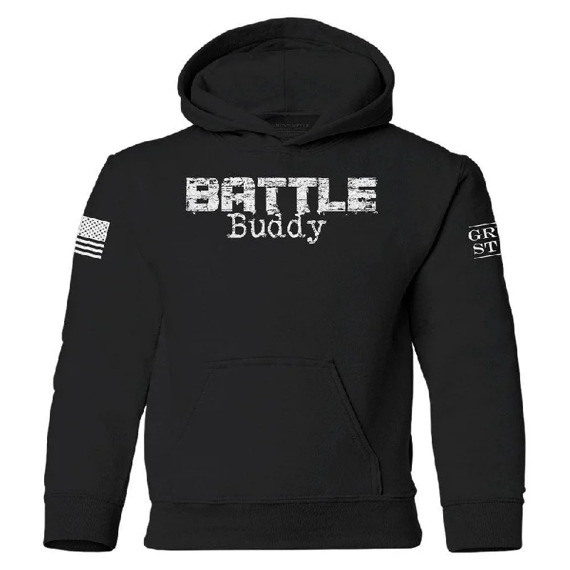 Youth Battle Buddy Hoodie - Black