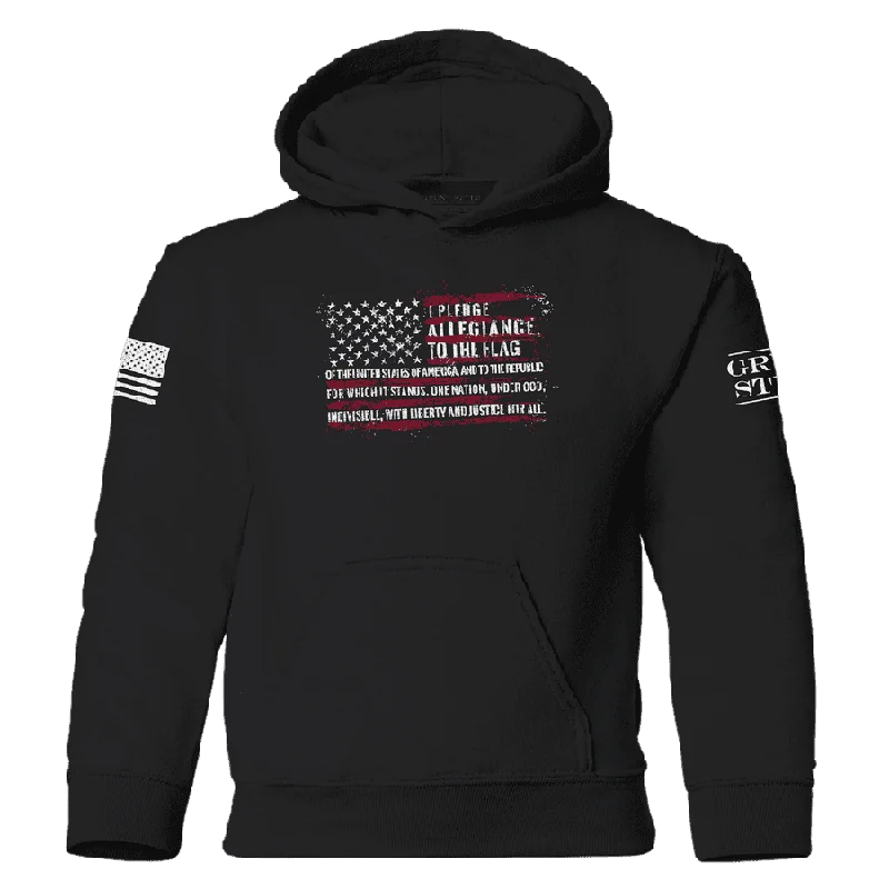 Youth Pledge Hoodie - Black