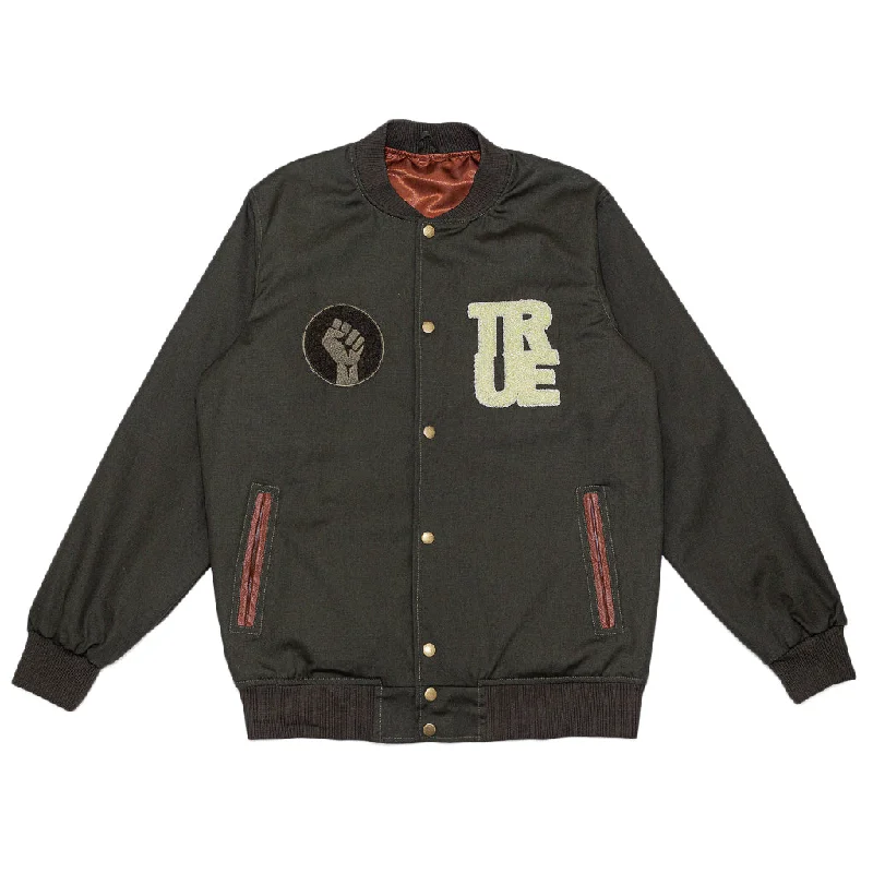 Men's True General Purpose Varsity Jacket Olive