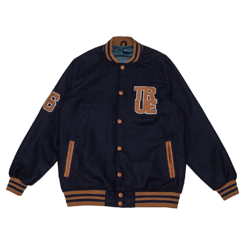 Men's True Since 96 Varsity Jacket Navy