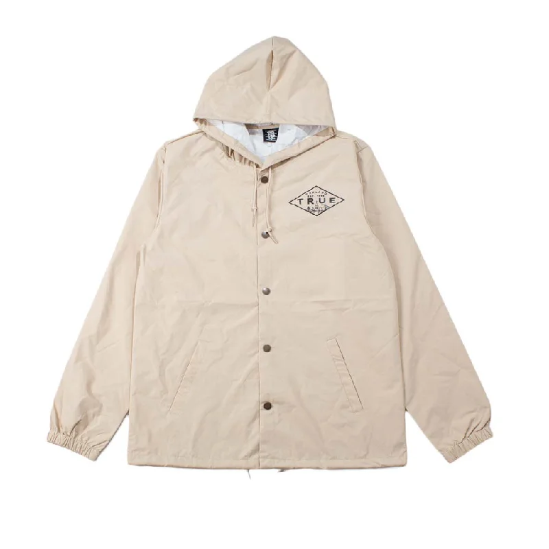 True Men's Established Oakland Rain Jacket Tan