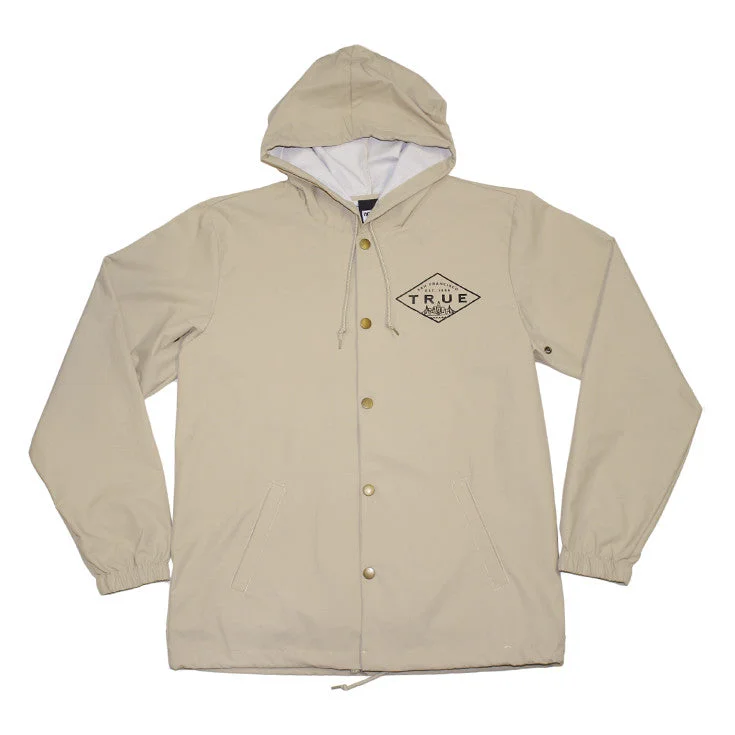 True Men's Established SF Rain Jacket Tan