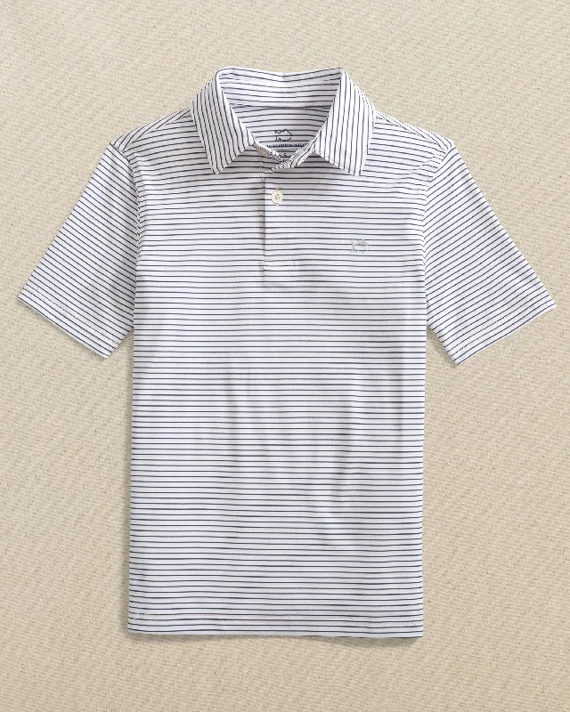 Boys Driver Sunbury Stripe Polo