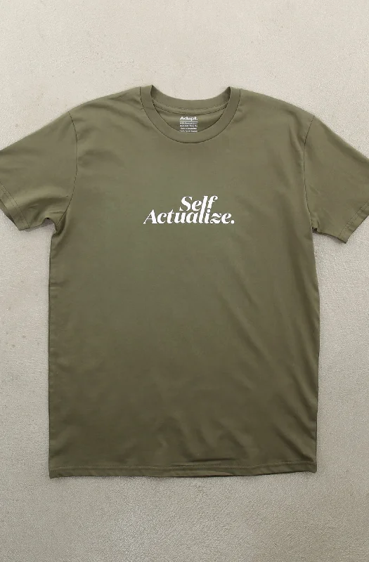 Self Actualize (Men's Army A1 Tee)