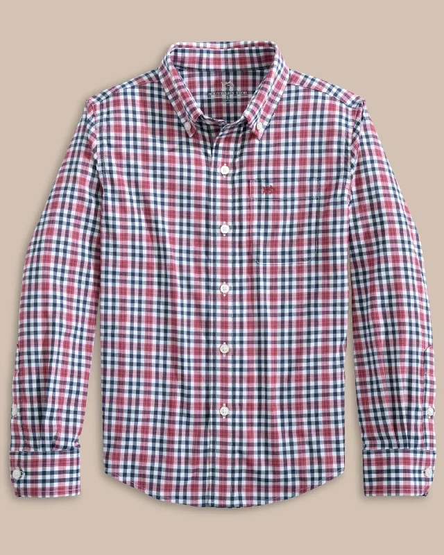 Boys Intercoastal Haywood Plaid Sport Shirt