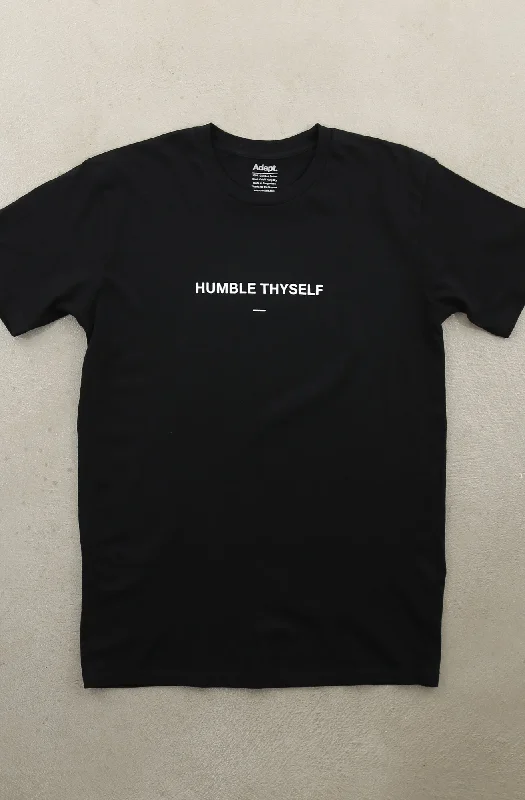 Humble Thyself II (Men's Black A1 Tee)