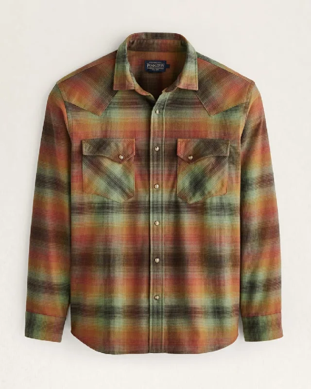 Men's Wyatt Snap Front Cotton Shirt