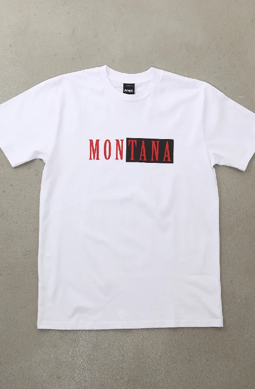 Montana (Men's White Tee)