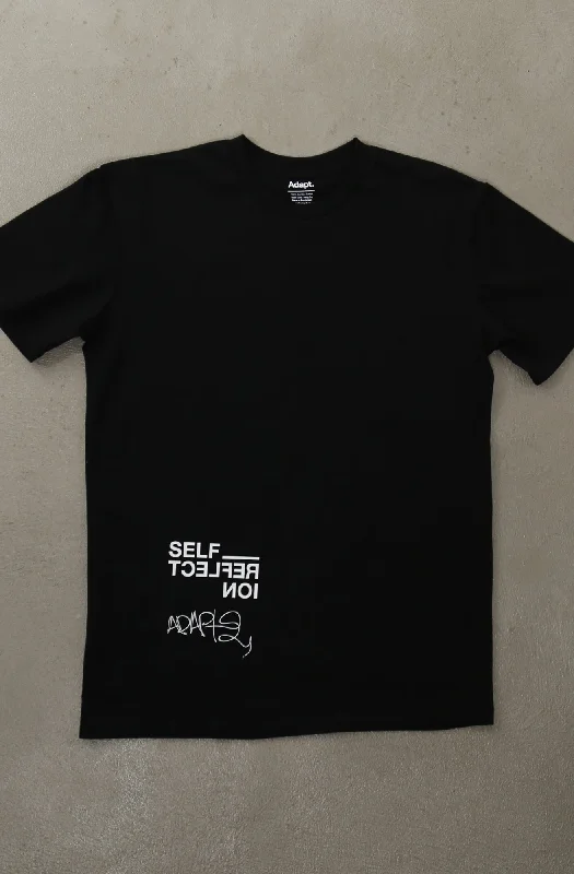 Self Reflect (Men's Black A1 Tee)