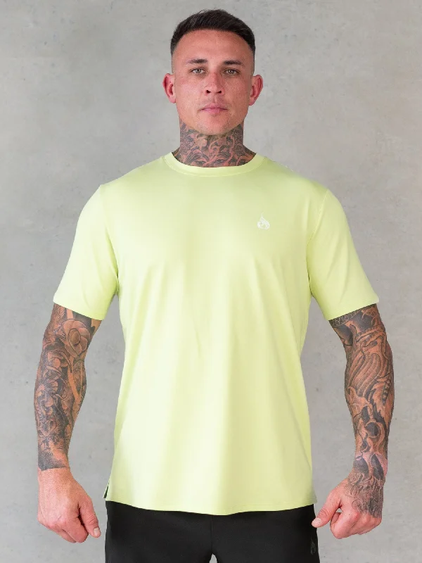 Soft Tech T-Shirt - Lime Marl