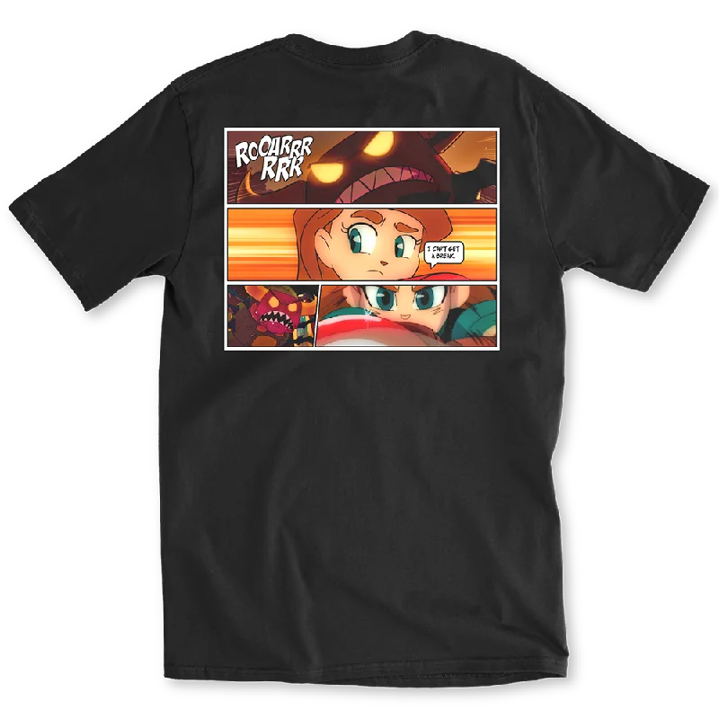 World's On Fire Comic Tee