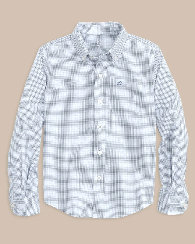 Boys Intercoastal Rosemont Tattersall Sport Shirt