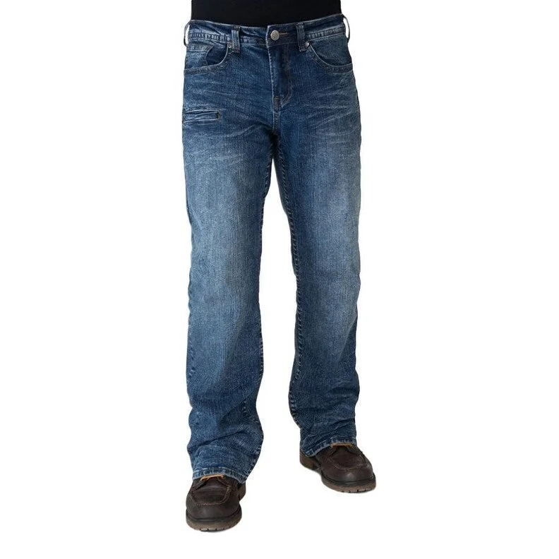 B. Tuff Western Jeans Mens B. Cruzn' Bootcut Light Wash MBCRZN