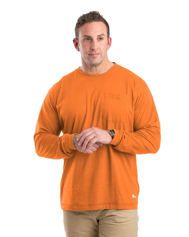 Performance Long Sleeve Pocket Tee