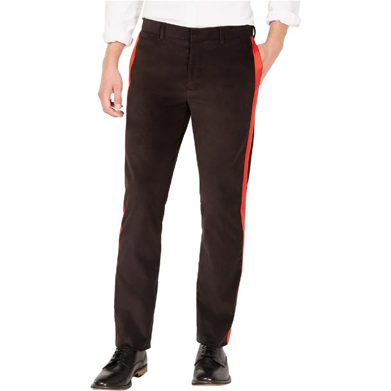 Calvin Klein Mens Velvet Stripe Casual Trouser Pants