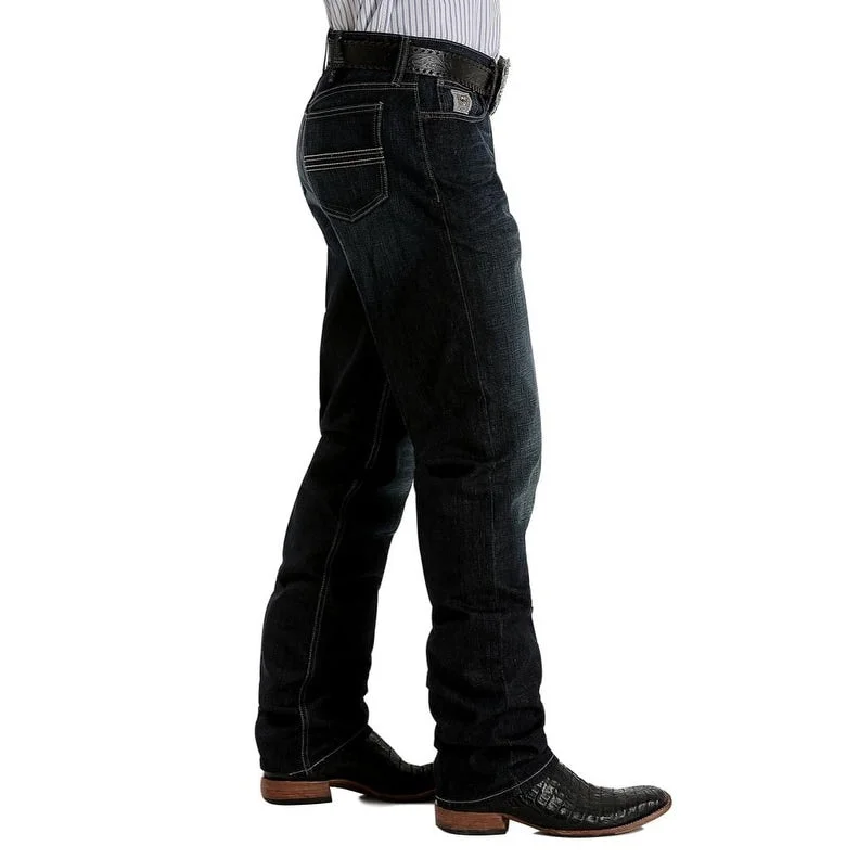 Cinch Western Denim Jean Mens Silver Label Performance Dark MB98034007