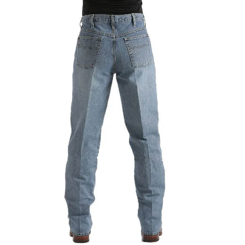 Cinch Western Denim Jeans Mens Black Label Relaxed Med Wash MB90633001