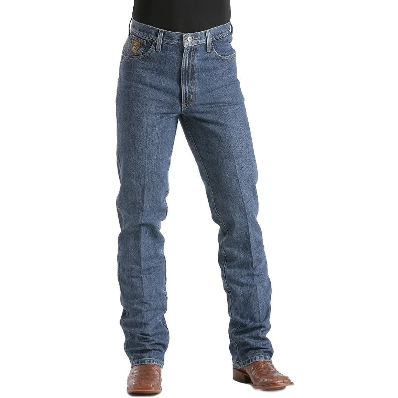 Cinch Western Denim Jeans Mens Bronze Label Slim Med Rise MB90532002