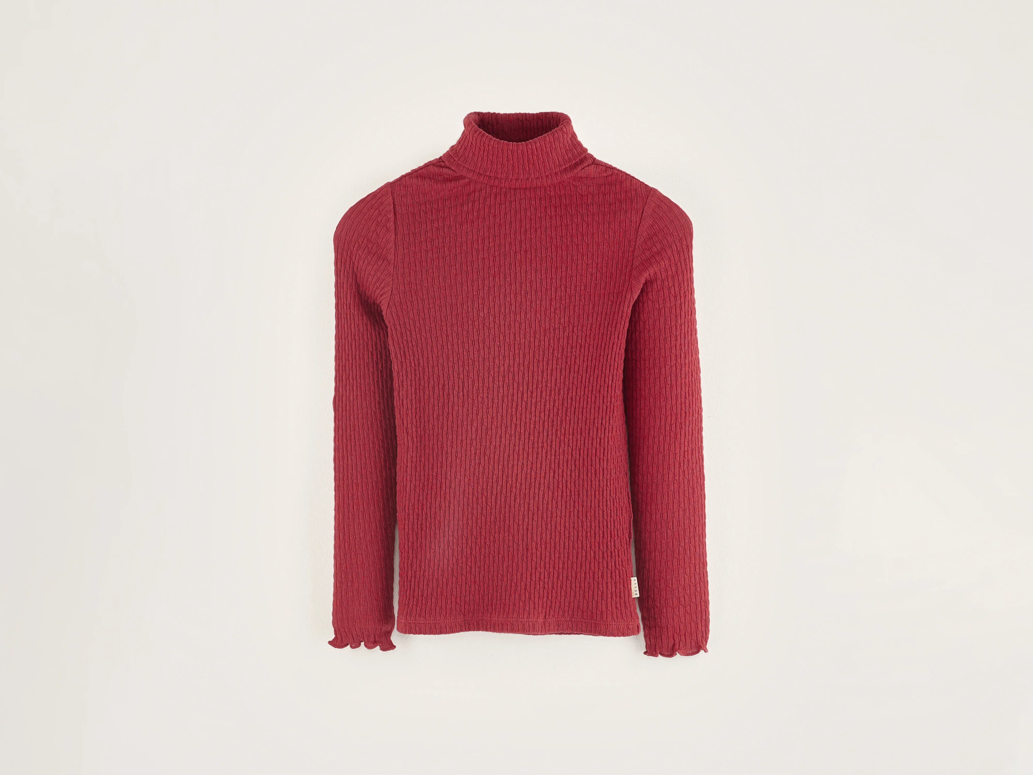 Velfie long-sleeve t-shirt (242 / G / RED DAHLIA)