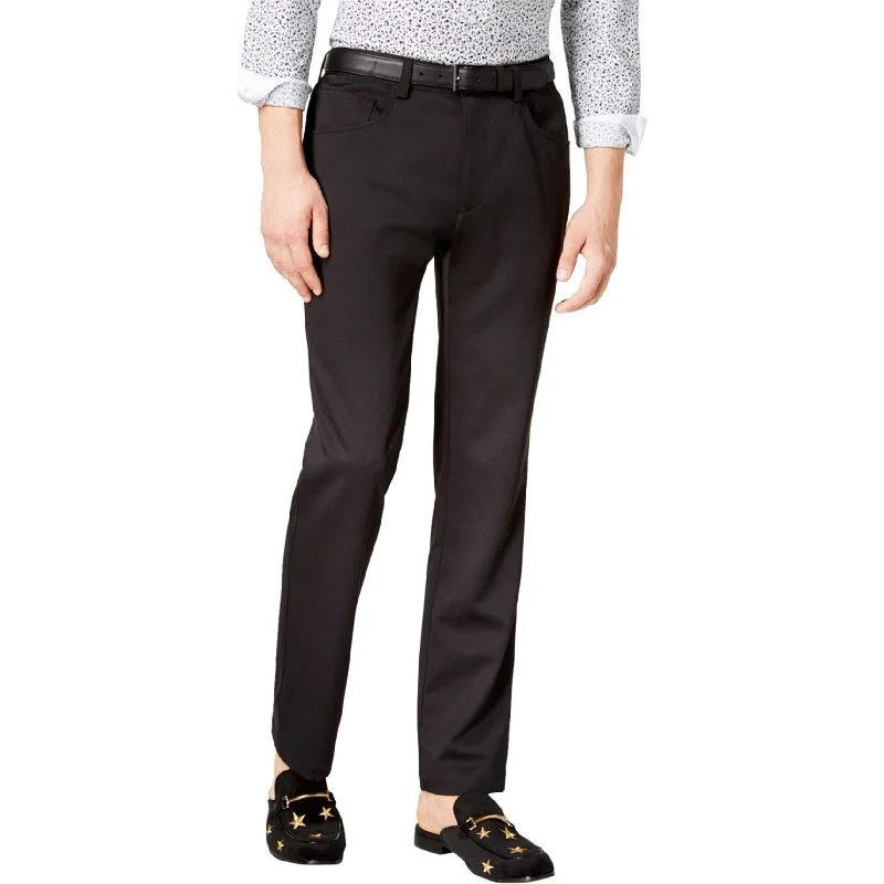 I-N-C Mens Shiny Casual Trouser Pants