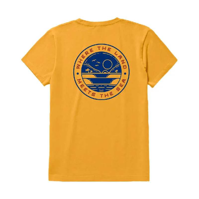 Land & Sea Tee - Gold