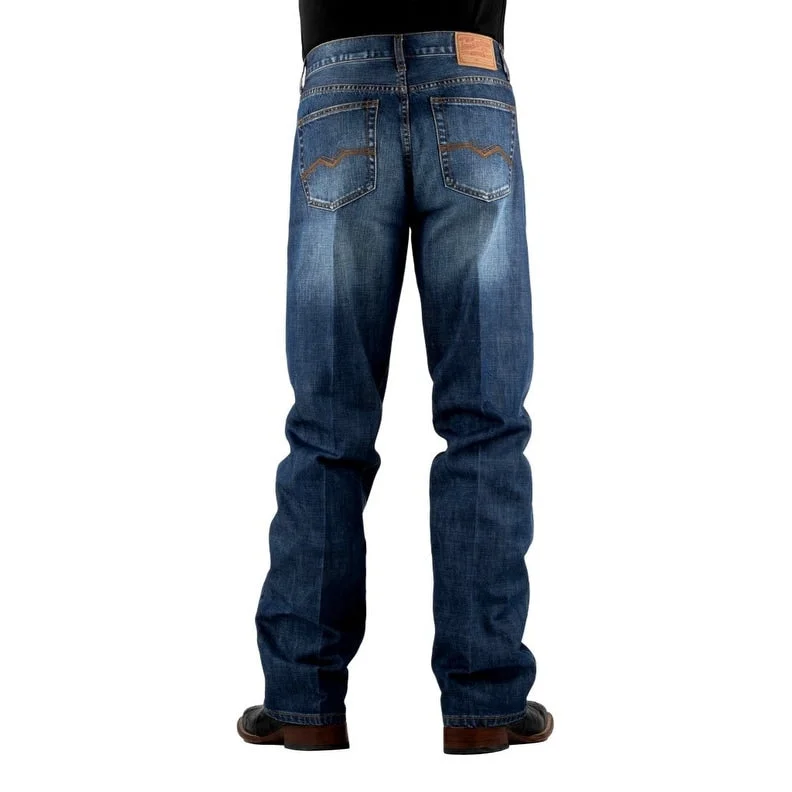 Stetson Western Denim Jeans Mens 1312 Modern Blue 11-004-1312-4096 BU