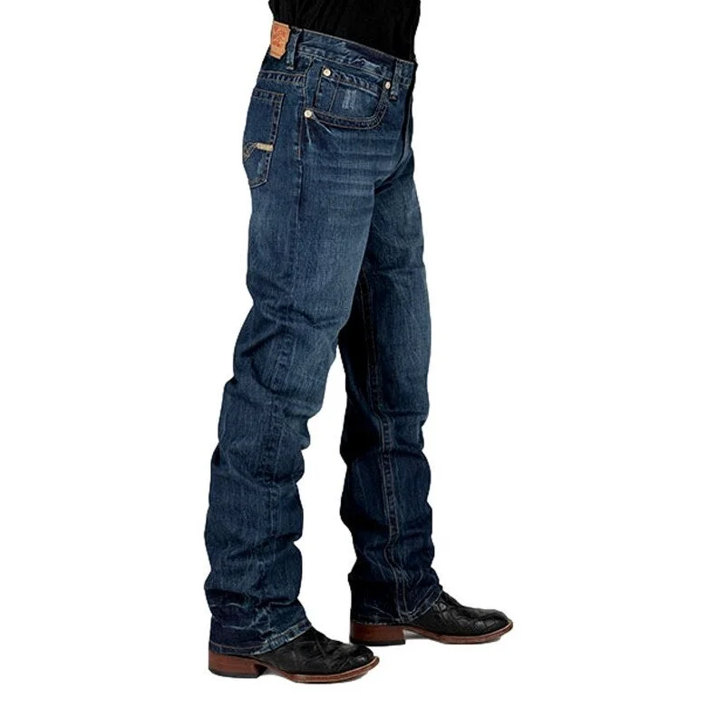 Stetson Western Denim Jeans Mens 1520 Relaxed Blue 11-004-1520-4073 BU