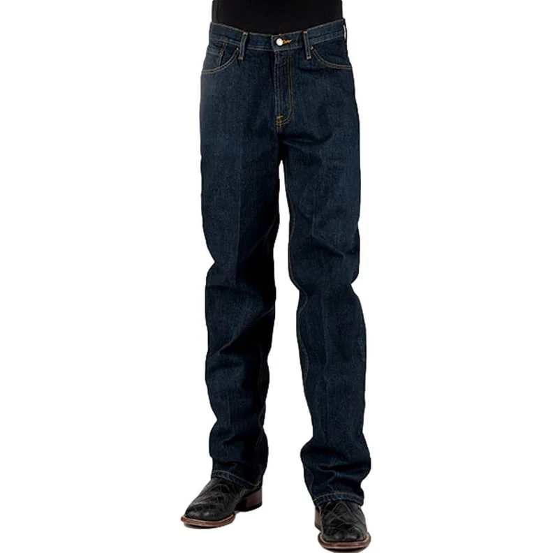 Stetson Western Denim Jeans Mens Bootcut Dark Wash 11-004-1520-0050 BU