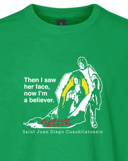 Then I Saw Her Face - St Juan Diego Youth T-Shirt