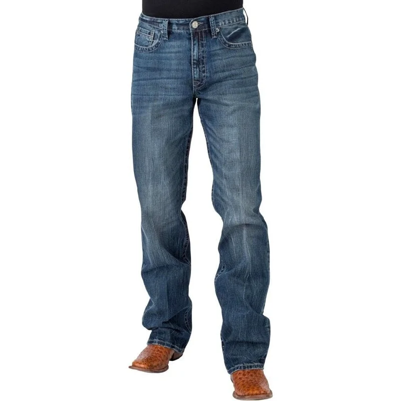 Tin Haul Western Denim Jeans Mens 35 Reg Med Wash 10-004-0420-1811 BU - 35 Reg