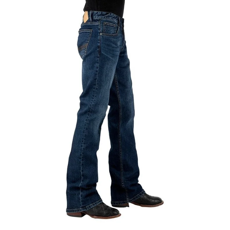 Tin Haul Western Jeans Mens Jagger Bootcut Blue 10-004-1661-7000 BU