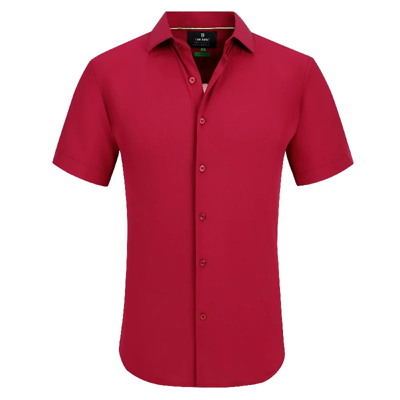 Tom Baine Solid Performance Button Down