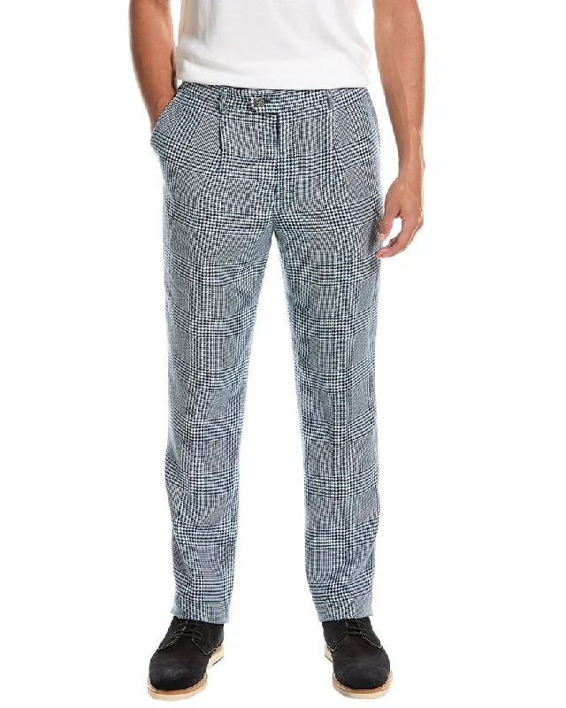 Brunello Cucinelli Linen & Wool-Blend Pant