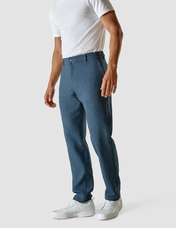 Heavy Edition Pants Slim Deep Blue Melange 2.0