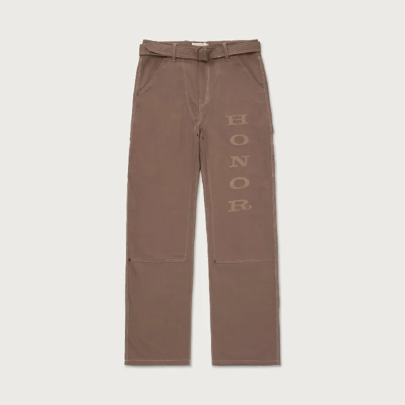 Men's Carpenter Belt Pant In Grey