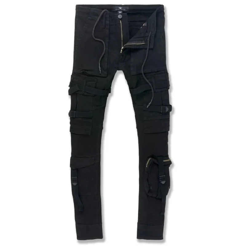 Men's Ross Cairo Pants In Jet Black